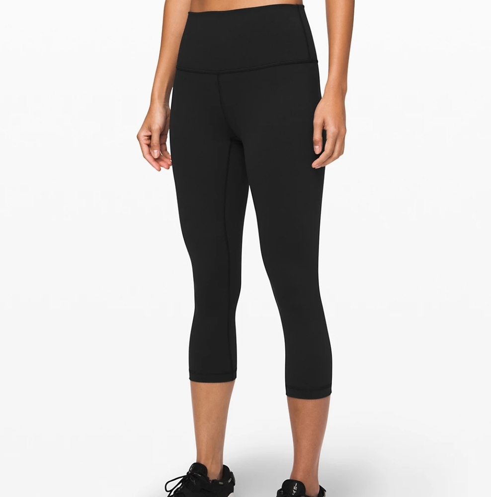 Lululemon Wunder Under Crop Yoga Legging